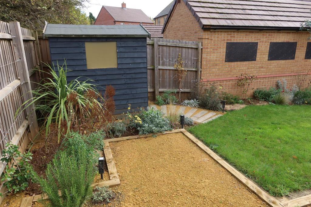 Garden in summer