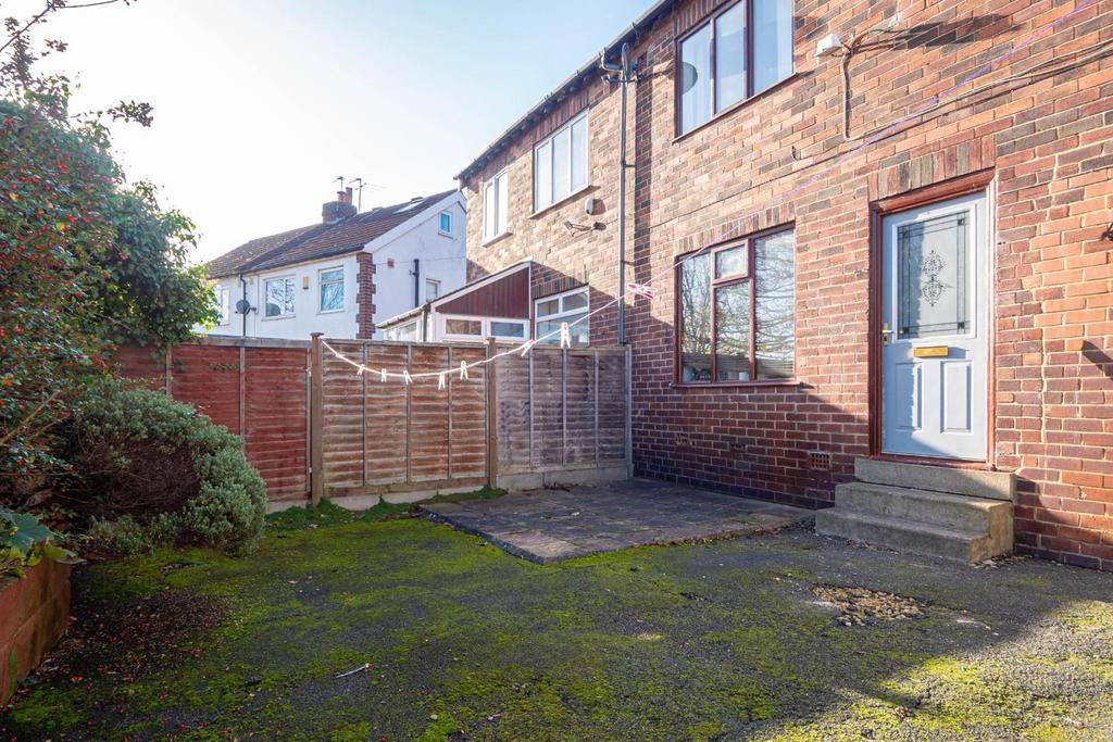 Rear garden
