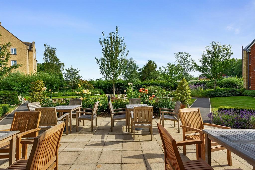 Communal Gardens In Summer