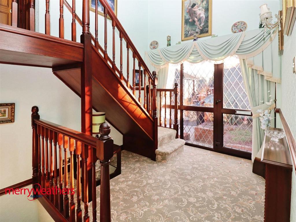 Spacious reception hall