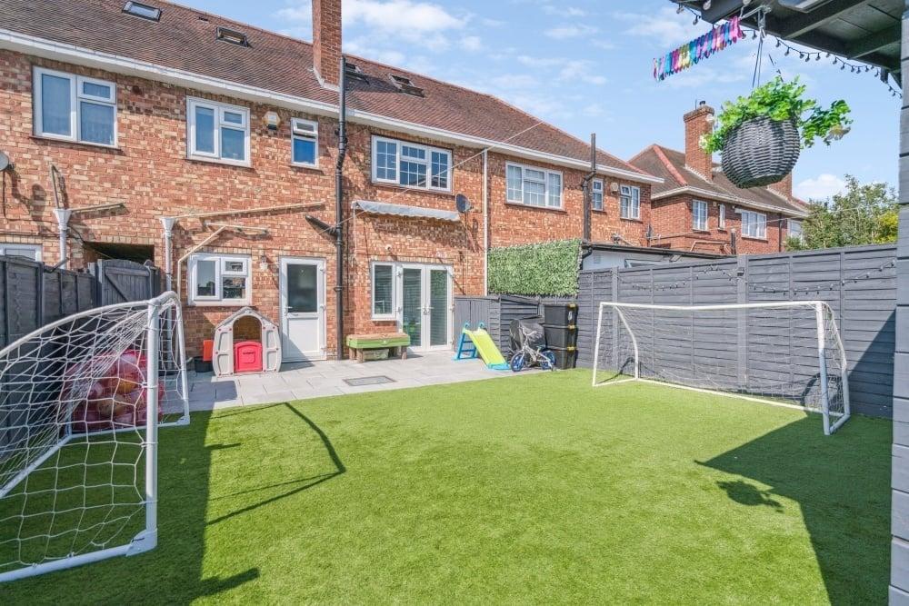 Rear garden