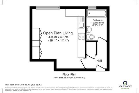 Studio for sale, Granville Square, London SE15