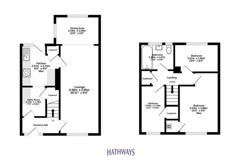 3 bedroom terraced house for sale, Chepstow Rise, Croesyceiliog, NP44
