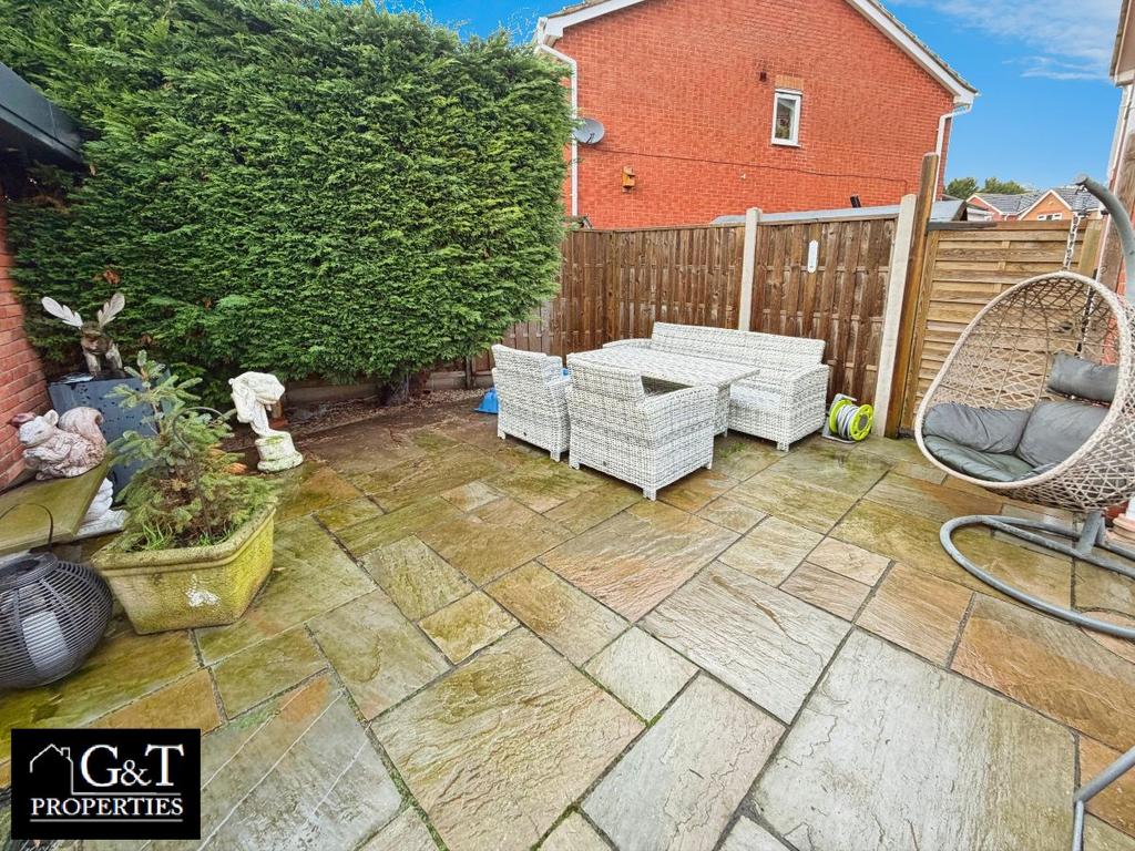 Rear garden