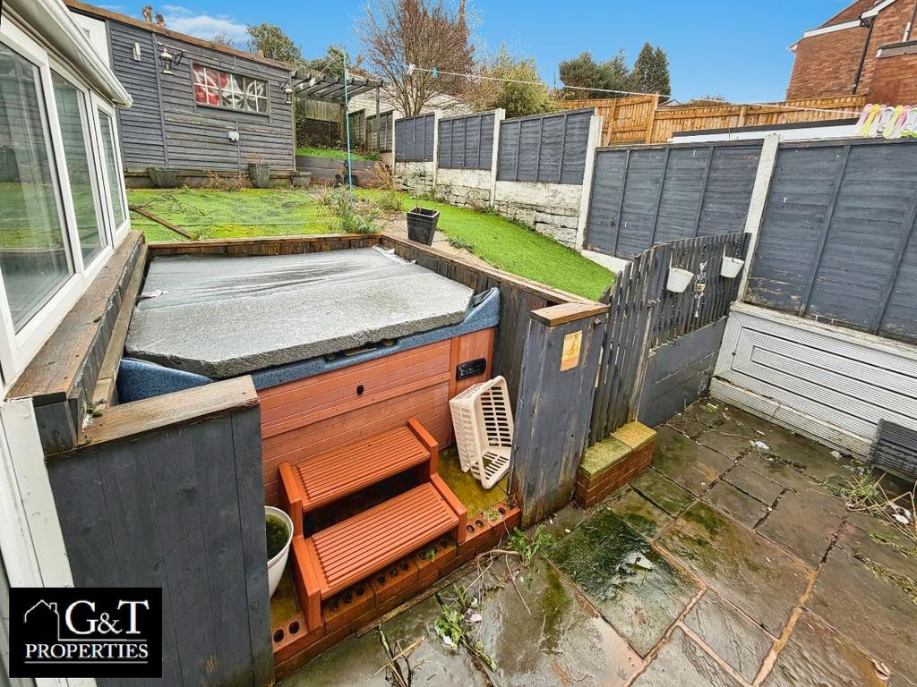 Rear garden