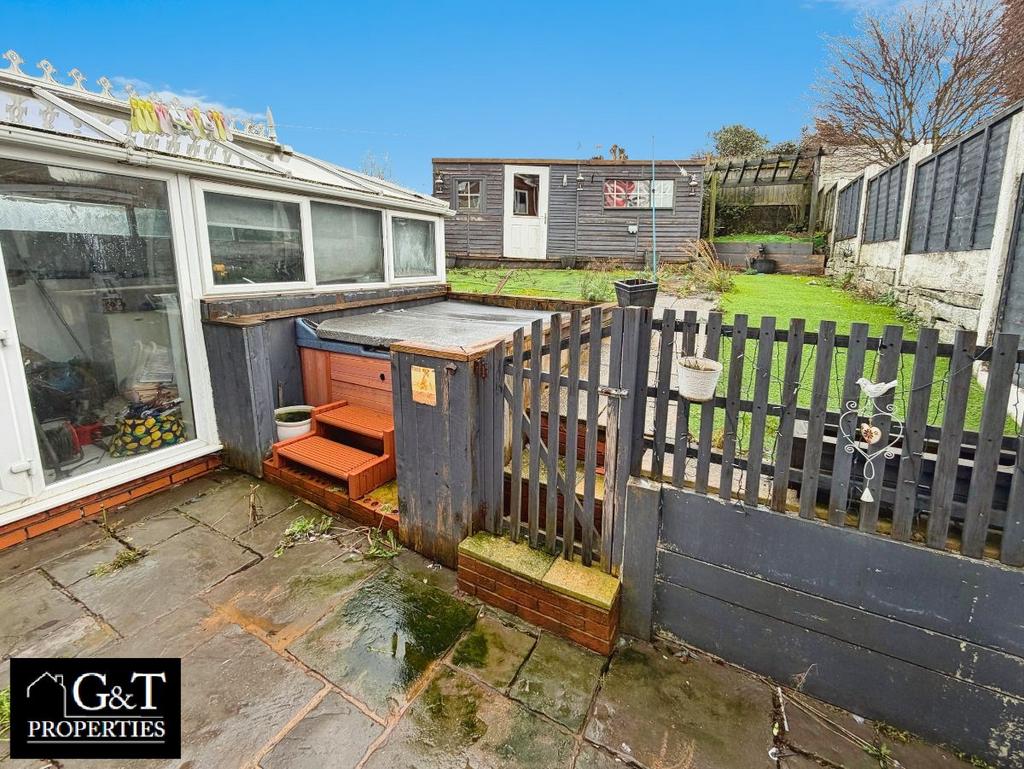 Rear garden