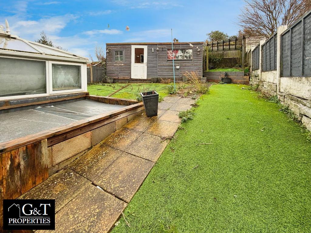 Rear garden
