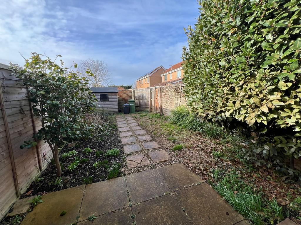 Rear garden
