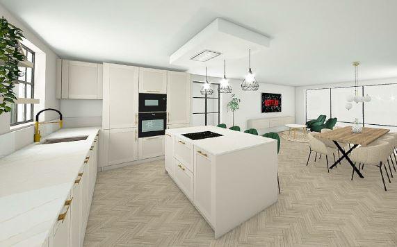 Example kitchen CGI