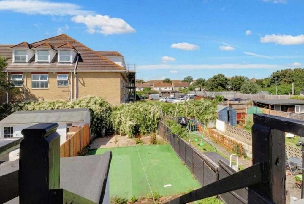 West facing garden