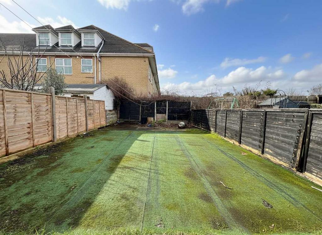 Rear garden