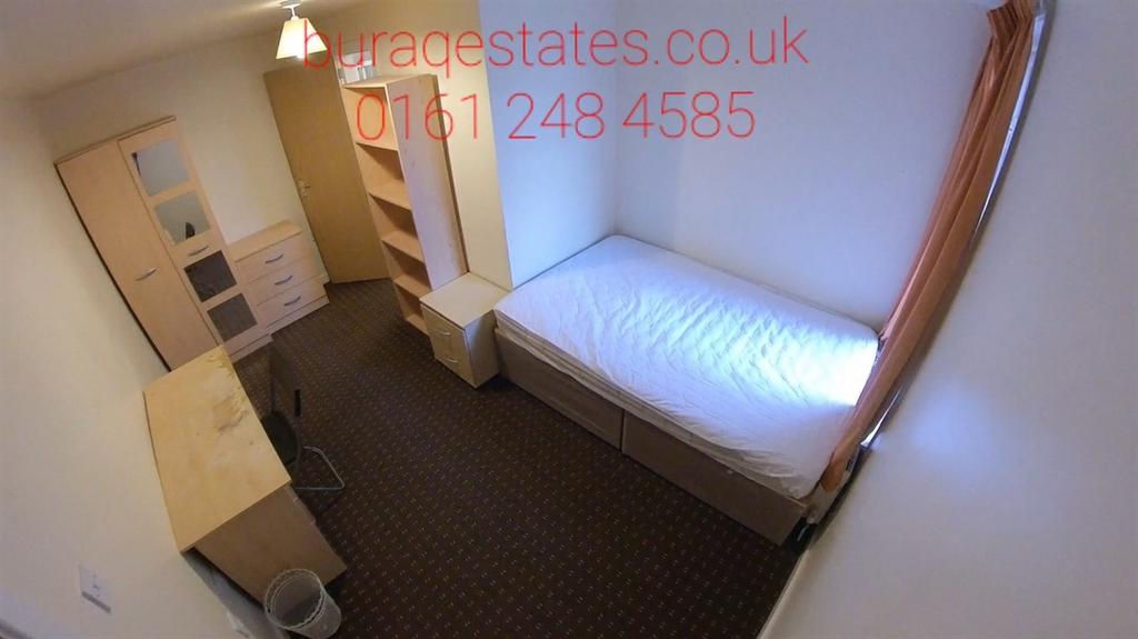 Simple, well-kept single bedroom with a neatly ...