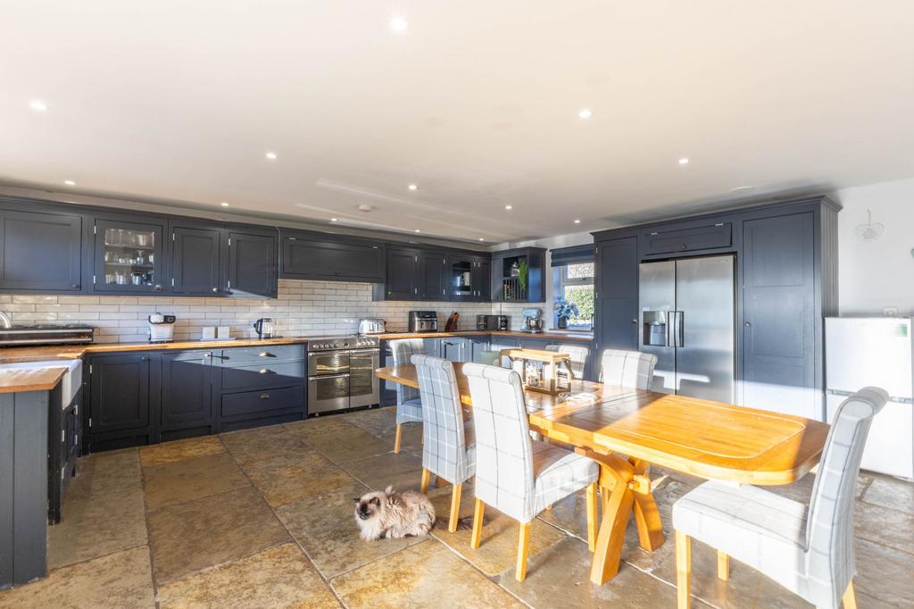 Kitchen / living / dining area