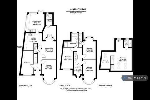 5 bedroom semi-detached house to rent, Jeymer Drive, Greenford, UB6