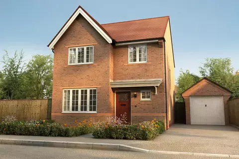 4 bedroom detached house for sale, Plot 383, The Hallam at Evesham Gate, Cheltenham Road WR11