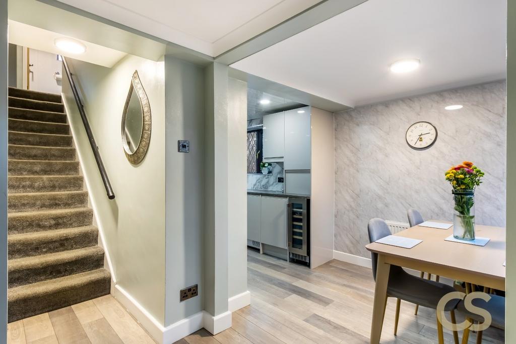 Open-plan living area