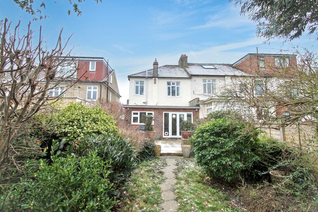 House exterior, garden
