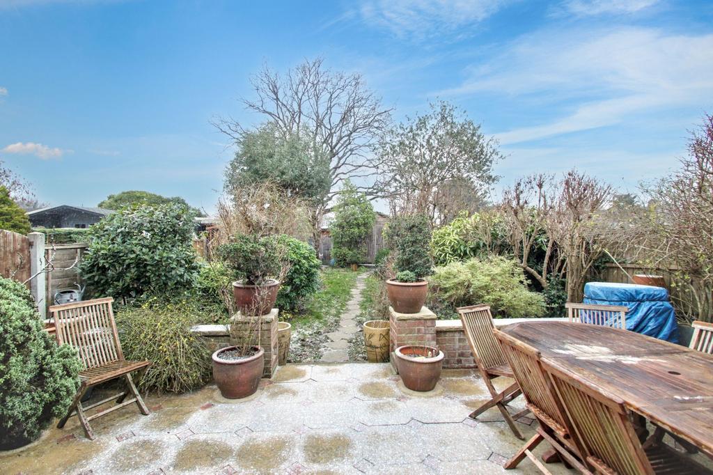 Patio view, garden