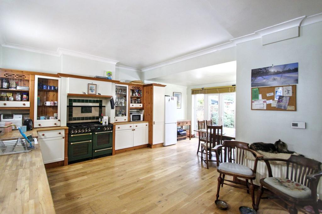 Open-plan living area, open plan living