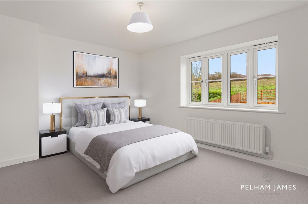 Bedroom, Millfield House, Corby Glen