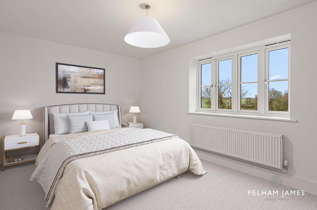 Bedroom, Millfield House, Corby Glen