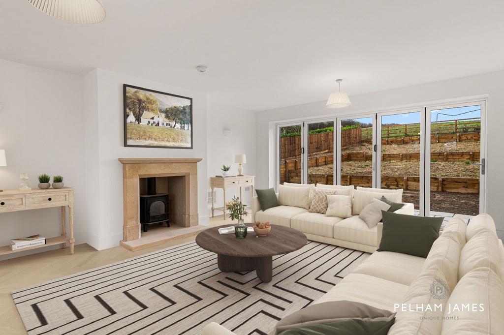 Sitting Room, Millfield House, Corby Glen