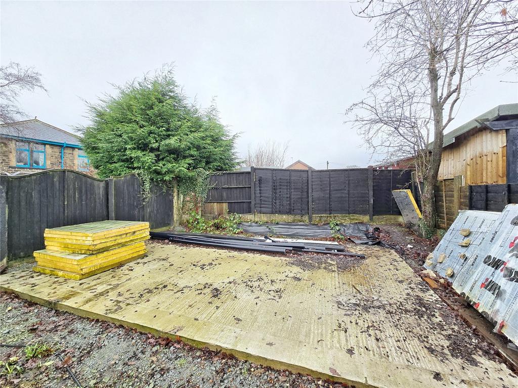 Concrete Base @ Rear