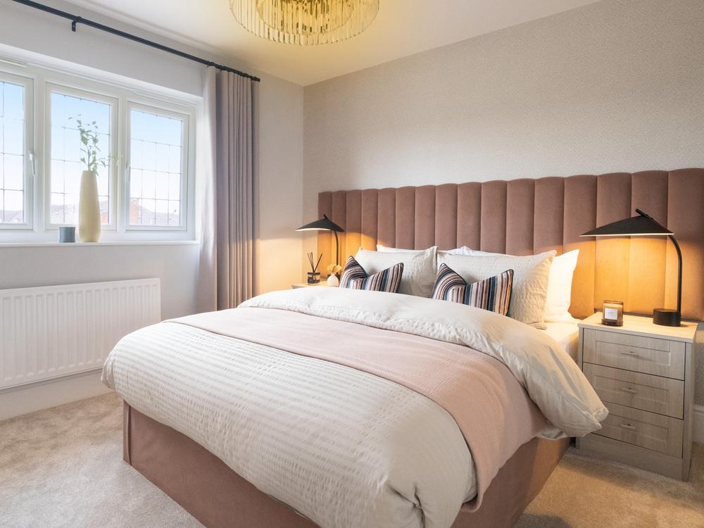 Bedroom 2 of the Canterbury, a 4 bedroom house