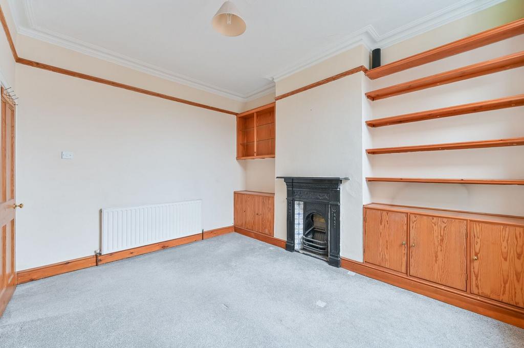 Living room, fireplace