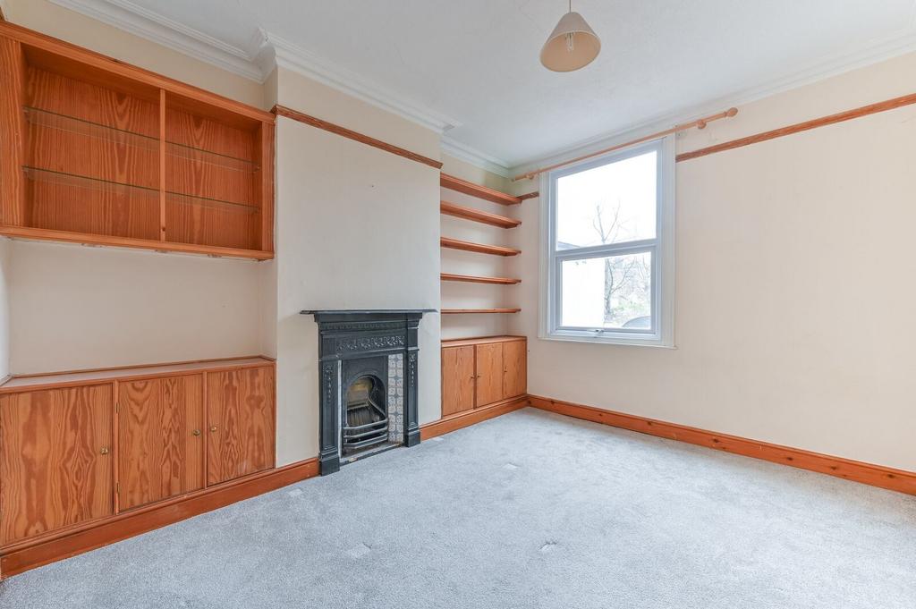 Living room, fireplace
