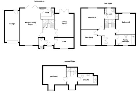 4 bedroom detached house for sale, Ashwell Common, Graveley, Hitchin, Hertfordshire, SG4
