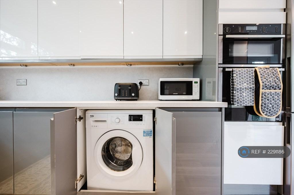 Washing Machine, Microwave, Double Oven, Toaster