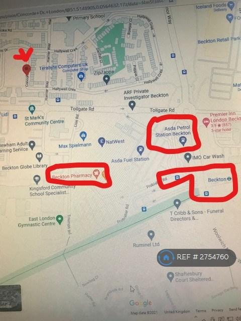 Location Of Shops Ect