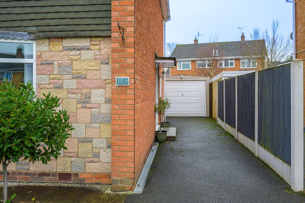 Driveway and Garage