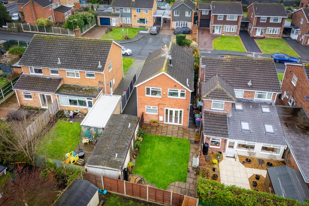Aerial Rear of Property