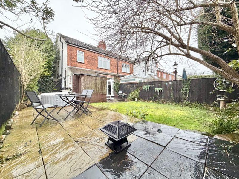 Rear garden