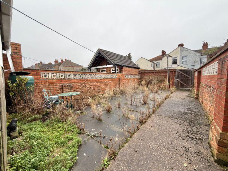 Rear garden