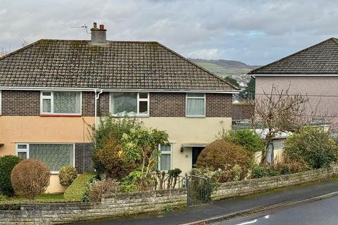 3 bedroom semi-detached house for sale, Copse Road, Plympton, Plymouth. 1930s family home on a generous corner plot with open views and superb potential
