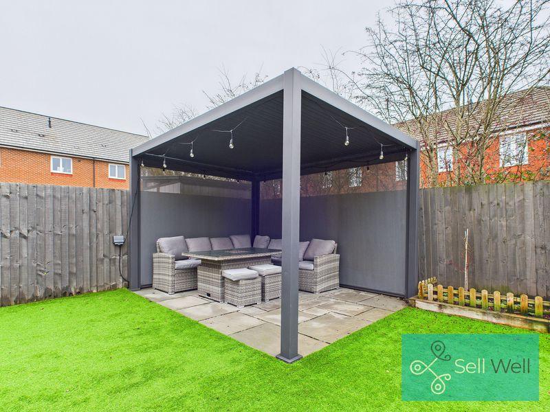 Covered Seating Area