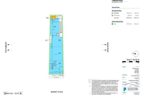 Retail property (high street) to rent, 3-10 Market Pl Reading RG1 2EG