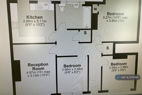 3 bedroom maisonette to rent, Fieldview, London, SW18