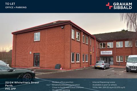 Office to rent, 22-24 Whitefriars St Perth PH1 1PP