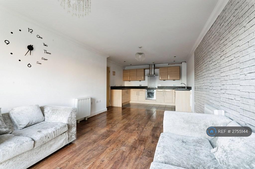 Openplan Sitting Room And Kitchen