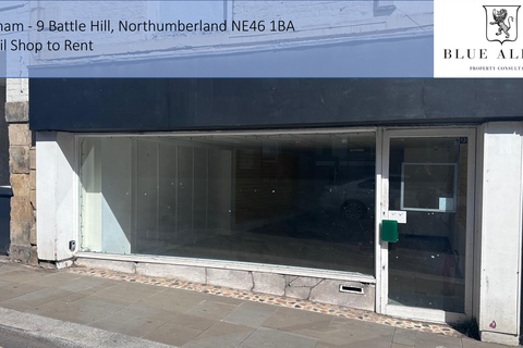 Retail property (high street) to rent, 9 Battle Hl Hexham NE46 1BA