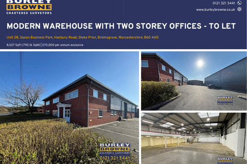Warehouse to rent, Hanbury Rd Stoke Prior B60 4AD