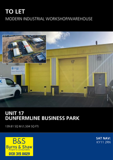 Warehouse to rent, Primrose Ln Rosyth KY11 2SL