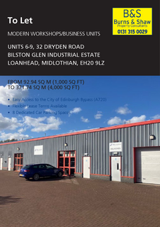 Industrial unit to rent, 32 Dryden Rd Loanhead EH20 9LZ