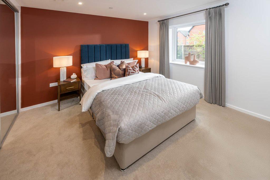 Typical master bedroom (1 bedroom apartment)