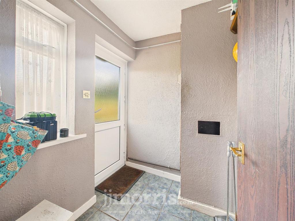 Rear hallway