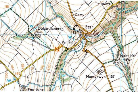 Land for sale, Penrallt Dolau, Clydey, SA35